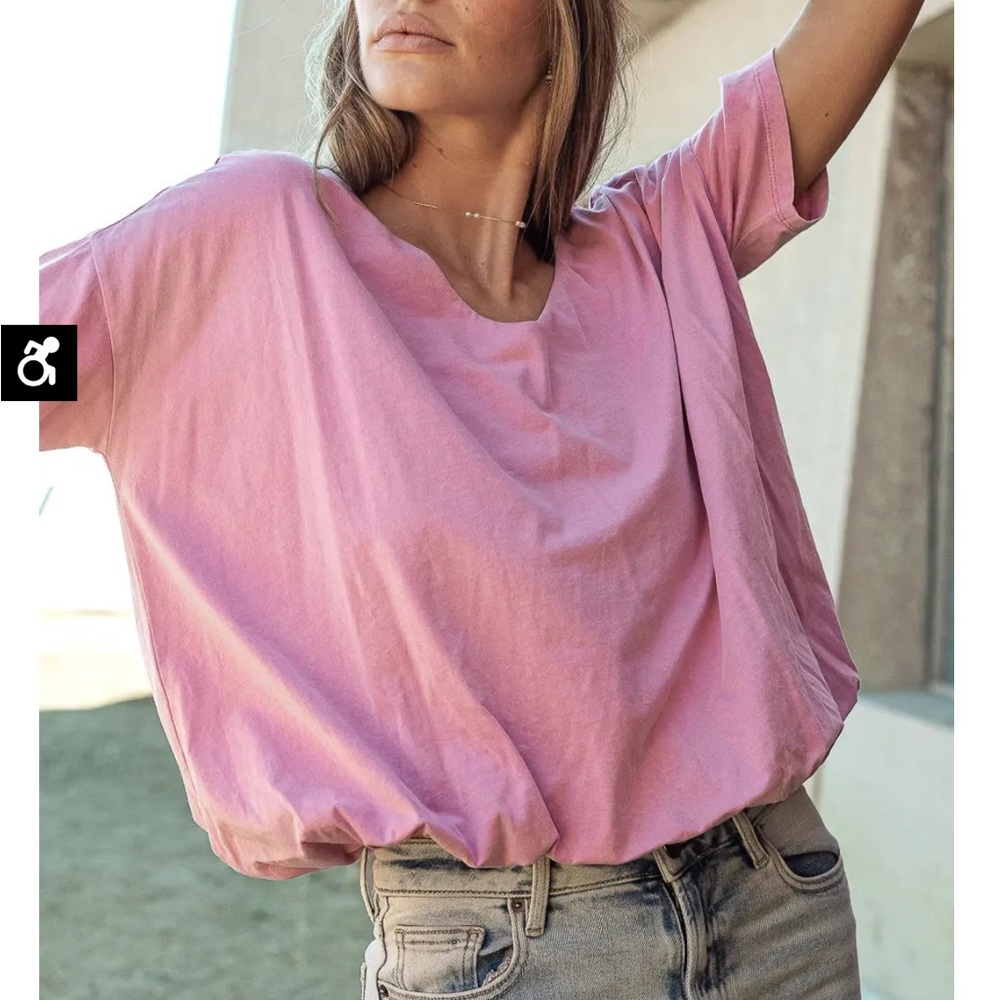 Böhme Chelsey Top in Pink NWT!!